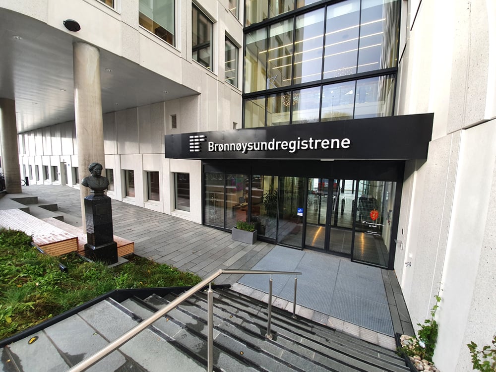 Bronnoysundregistrene-fasasde