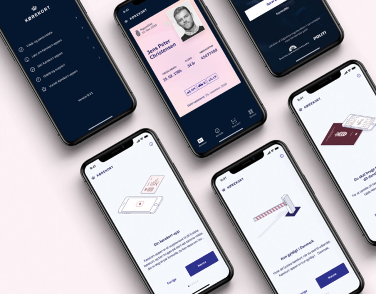 Danish digital driving license