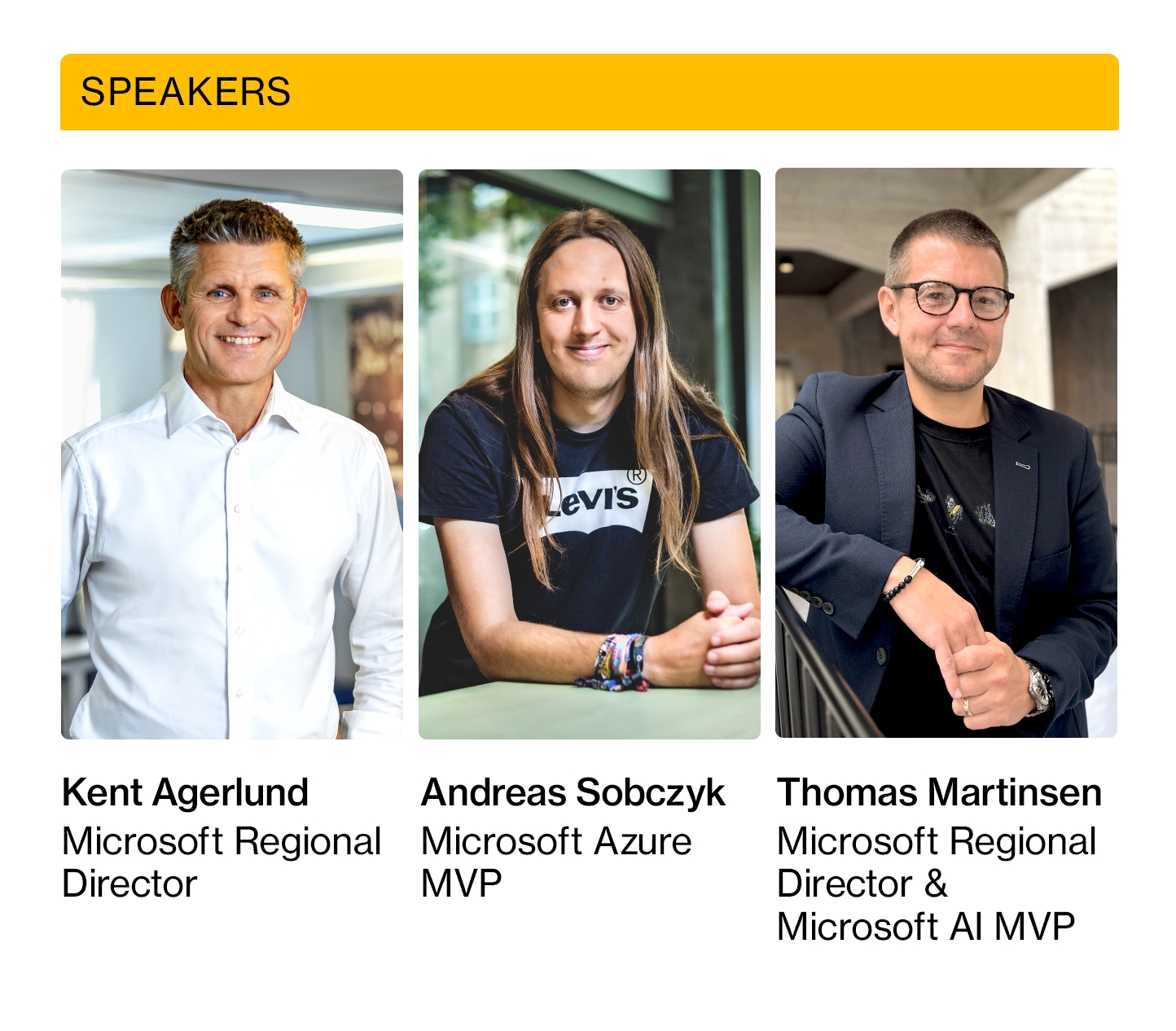 Microsoft Ignite speakers