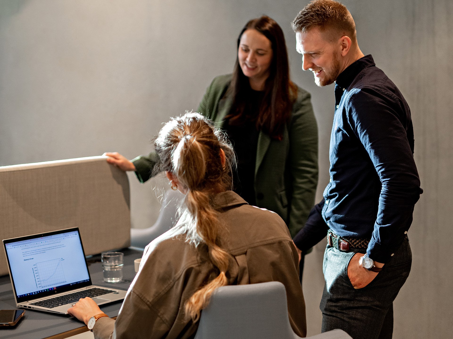 Three software engineers