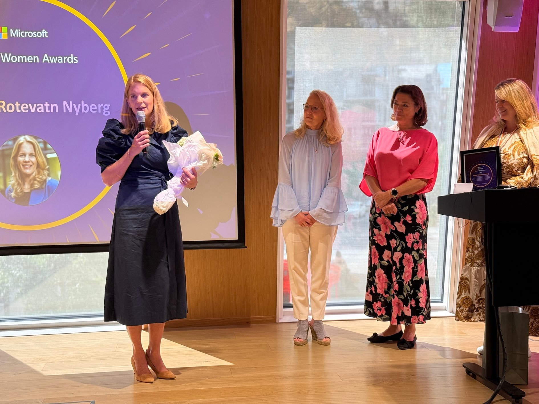 Kristin Nyberg from Twoday awarded the Microsoft Power Women Awards 2025