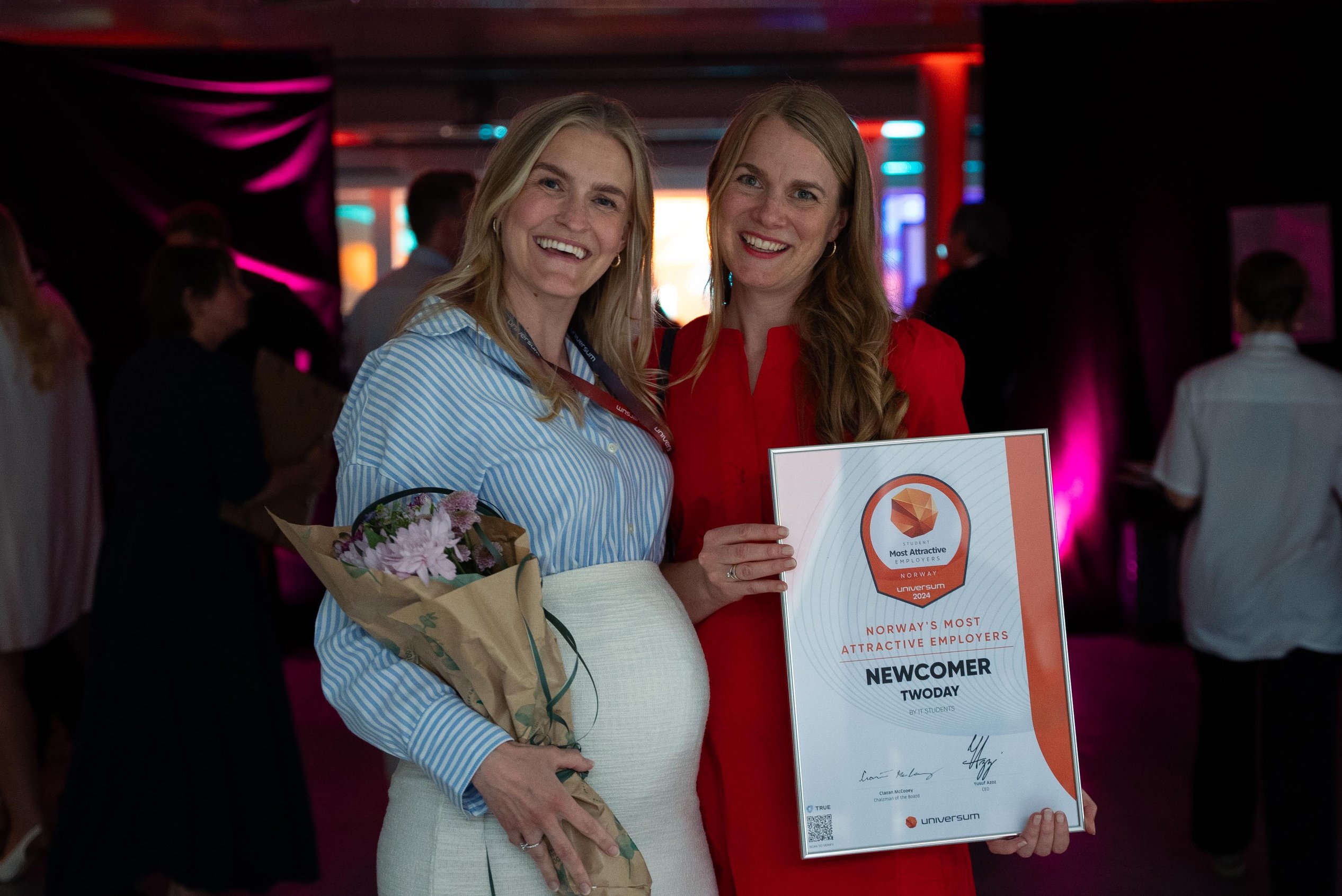 Universum kårer twoday til "Årets Nykommer" i 2024