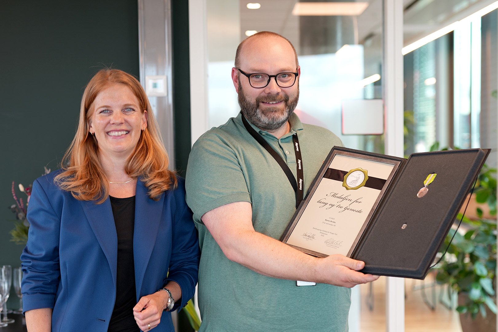 Bjarne Brokke og Kristin Nyberg