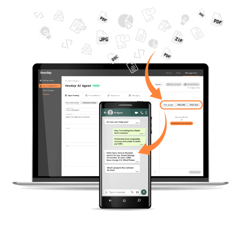 twoday ai agent applikation